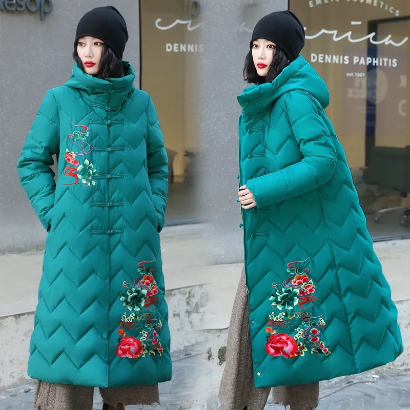 Down Jacket Packable - Nowa Moda Odzież Śnieżna Haftowana Zimowa