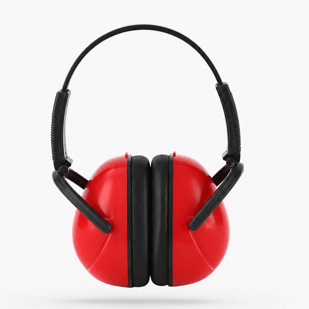 Earmuffs Foldable - Składane, regulowane nauszniki ochronne, redukujące hałas,