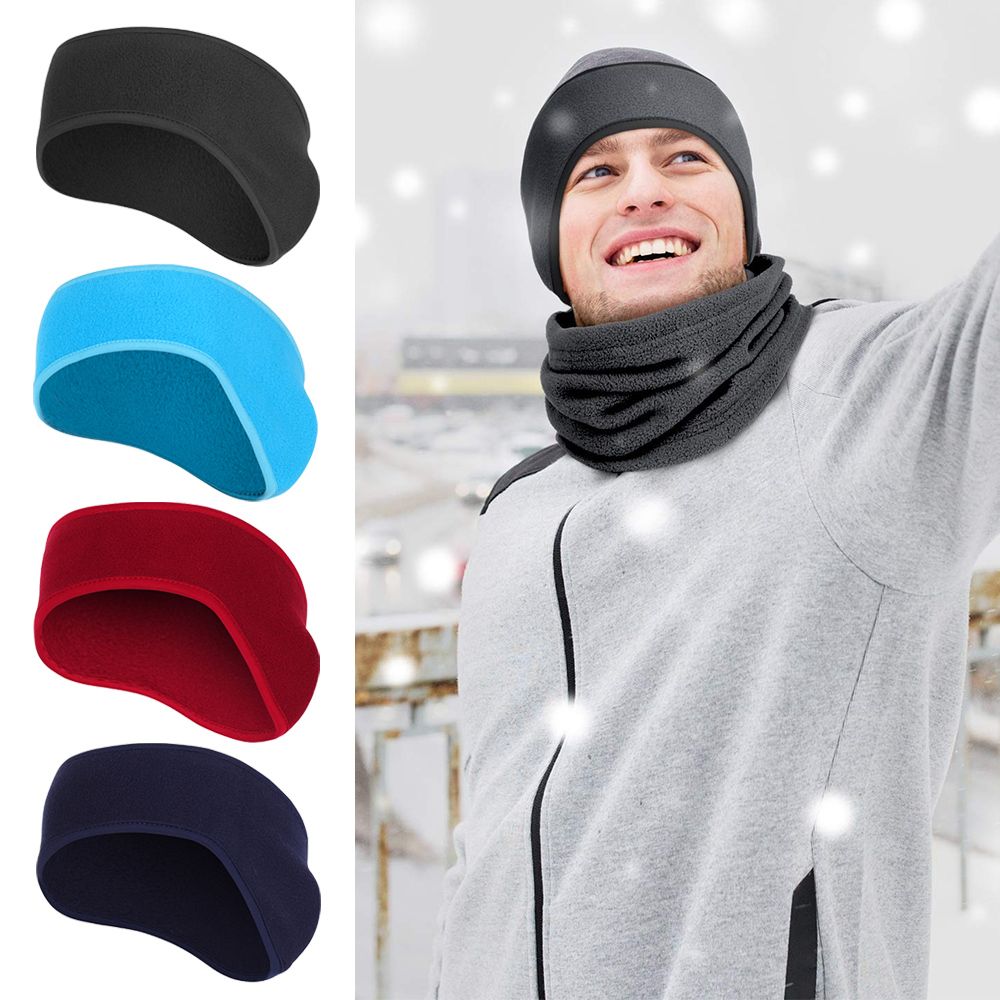 Winter Headband Fleece - 1 szt. Opaska na włosy, polarowa