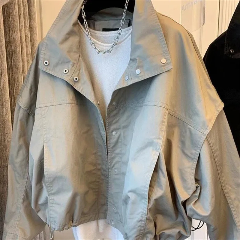 Down Jacket Packable - Kurtka z wysokim kołnierzem, marszczeniami, wiatroodporna,