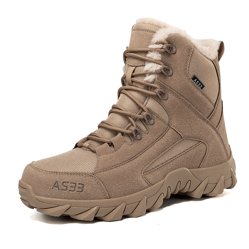 Waterproof Winter Boot - Męskie ocieplane taktyczne buty z wysoką
