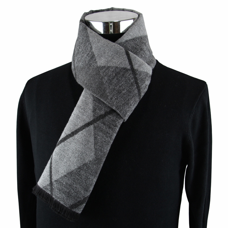 Wool Scarf Men - Najnowsze modne wzory, codzienne szaliki, zimowe