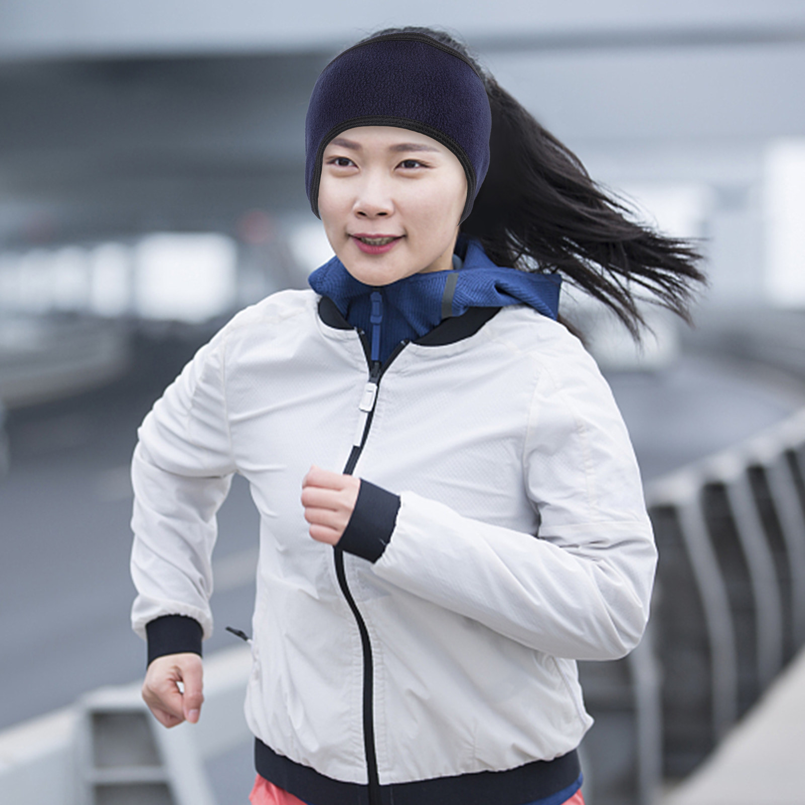 Ocieplana flisem opaska na gło – Winter Headband Fleece recenzja i cena