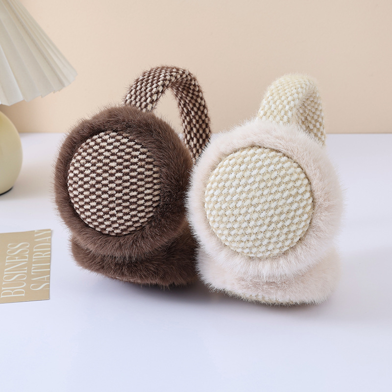 Dzianinowe, pluszowe nauszniki – Earmuffs Foldable recenzja i cena