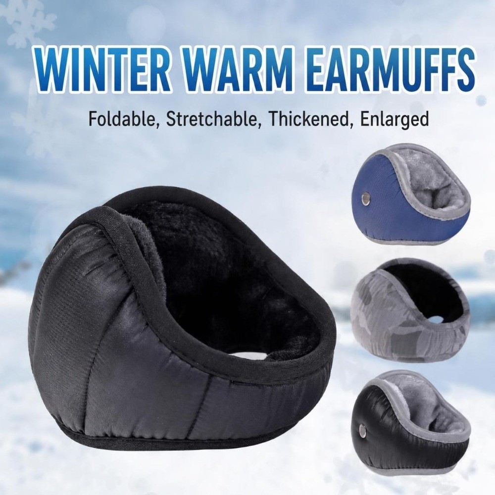 Wiatroodporne zimowe nauszniki – Earmuffs Foldable recenzja i cena