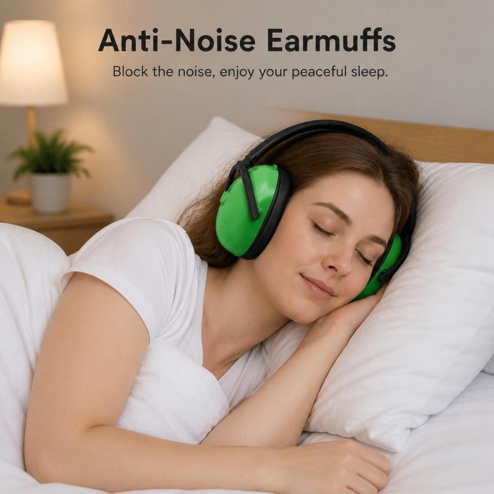 Składane, regulowane nauszniki – Earmuffs Foldable recenzja i cena