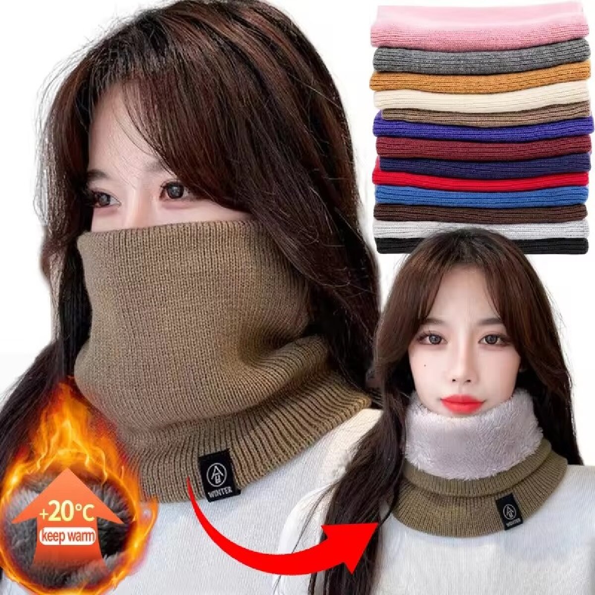 Gruba, ciepła, zimowa opaska n – Winter Headband Fleece recenzja i cena