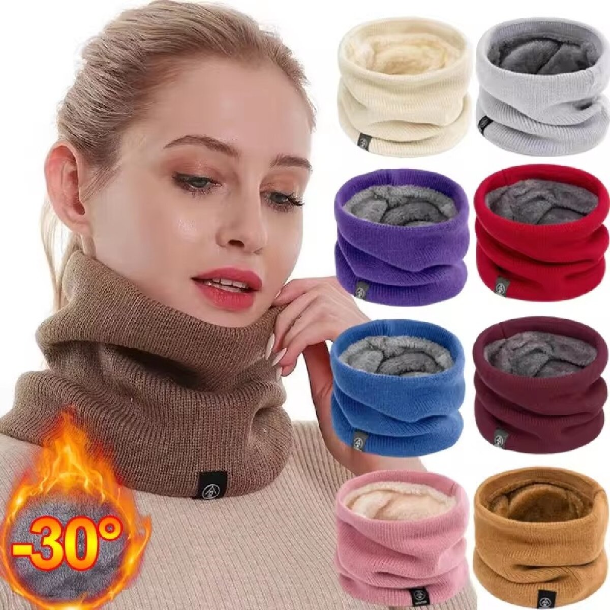 Gruba, ciepła, zimowa opaska n – Winter Headband Fleece recenzja i cena