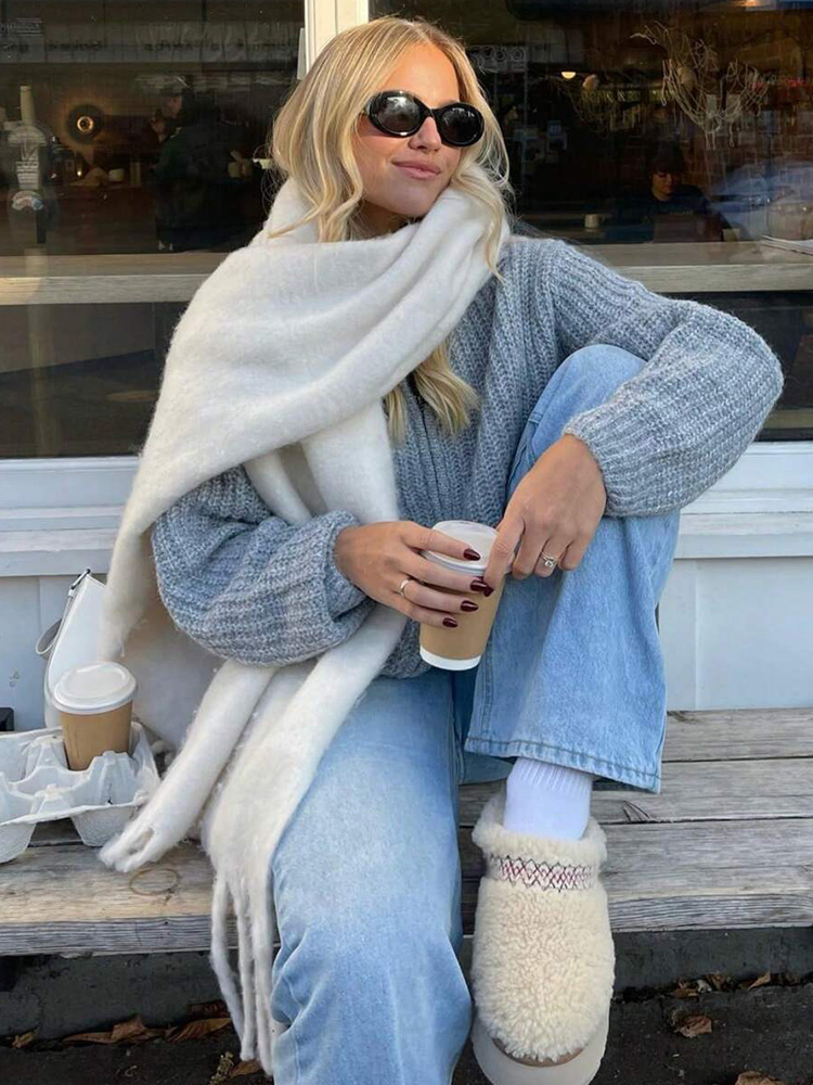 Luksusowy zimowy szal damski z – Cashmere Pashmina Wrap recenzja i cena