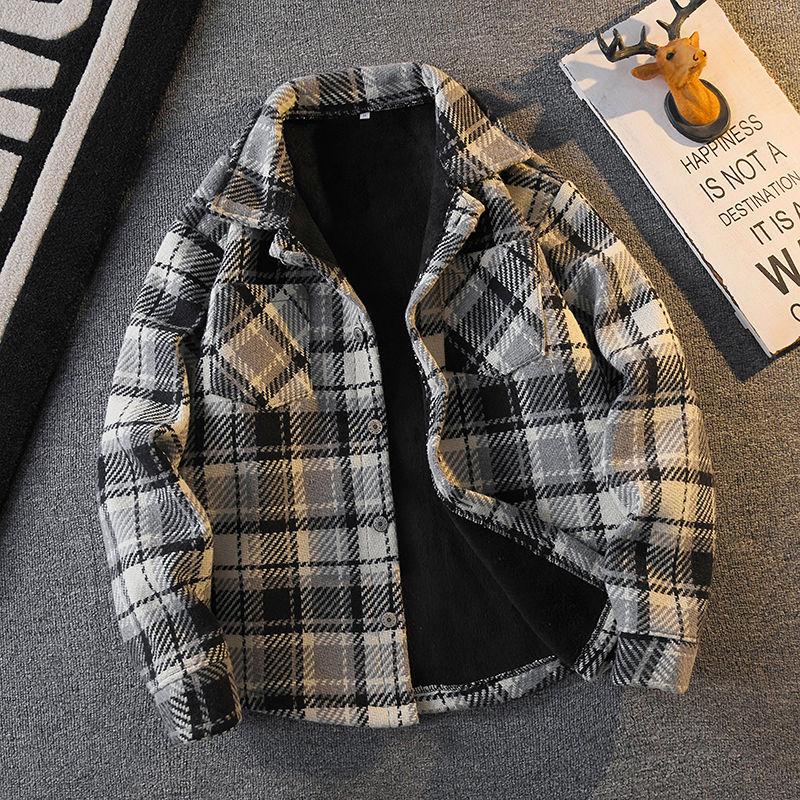 Męska koszula w kratę z flanel – Flannel Shirt Lined recenzja i cena