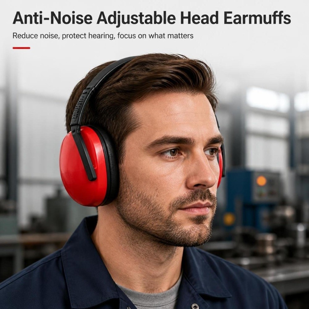 Składane, regulowane nauszniki – Earmuffs Foldable recenzja i cena