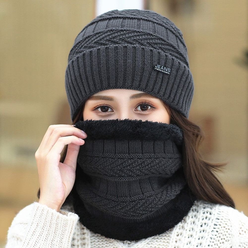 Ciepła, miękka, termiczna czap – Knit Beanie Hat Warm recenzja i cena