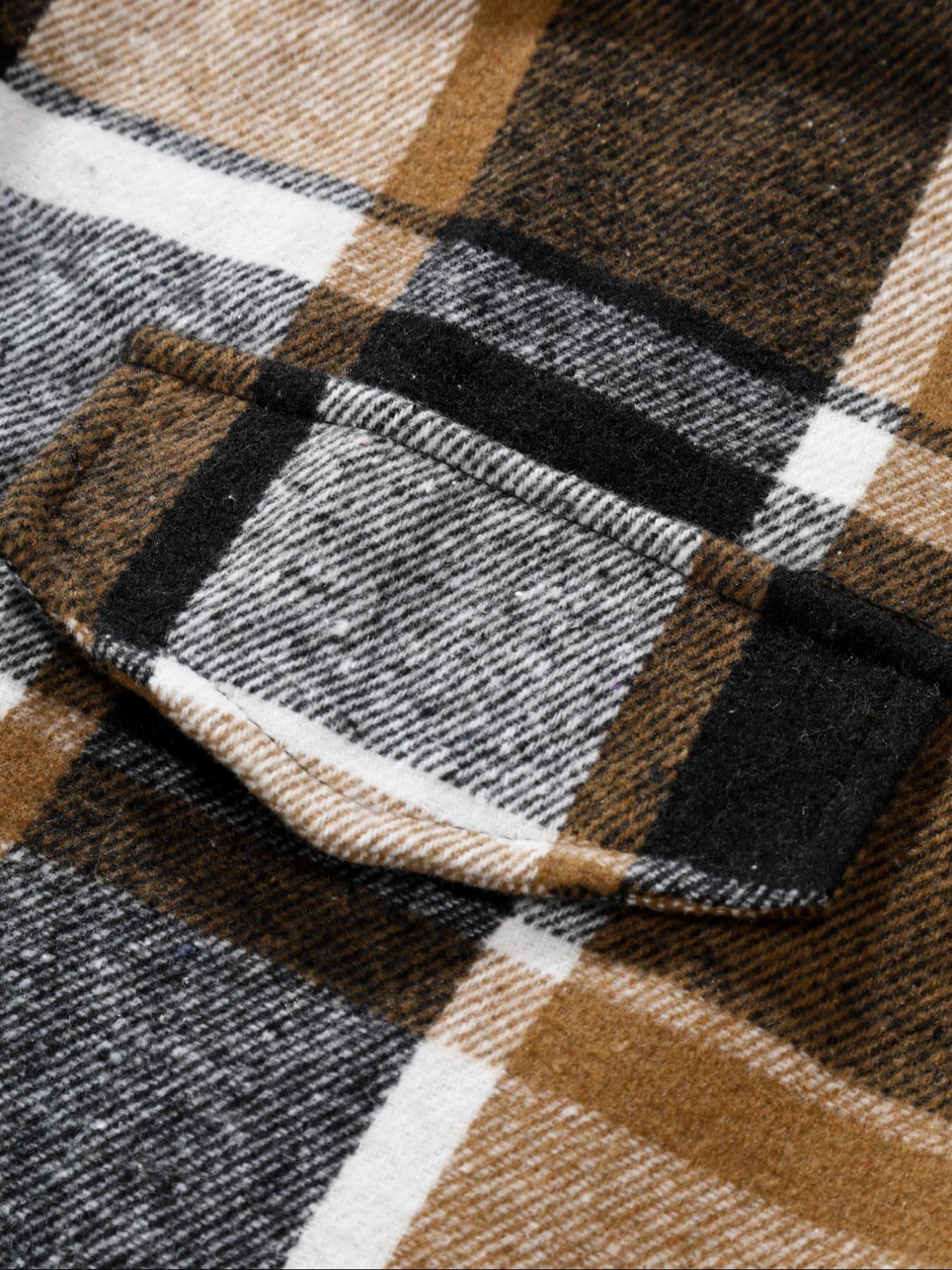 Męska koszula w kratę retro, e – Flannel Shirt Lined recenzja i cena