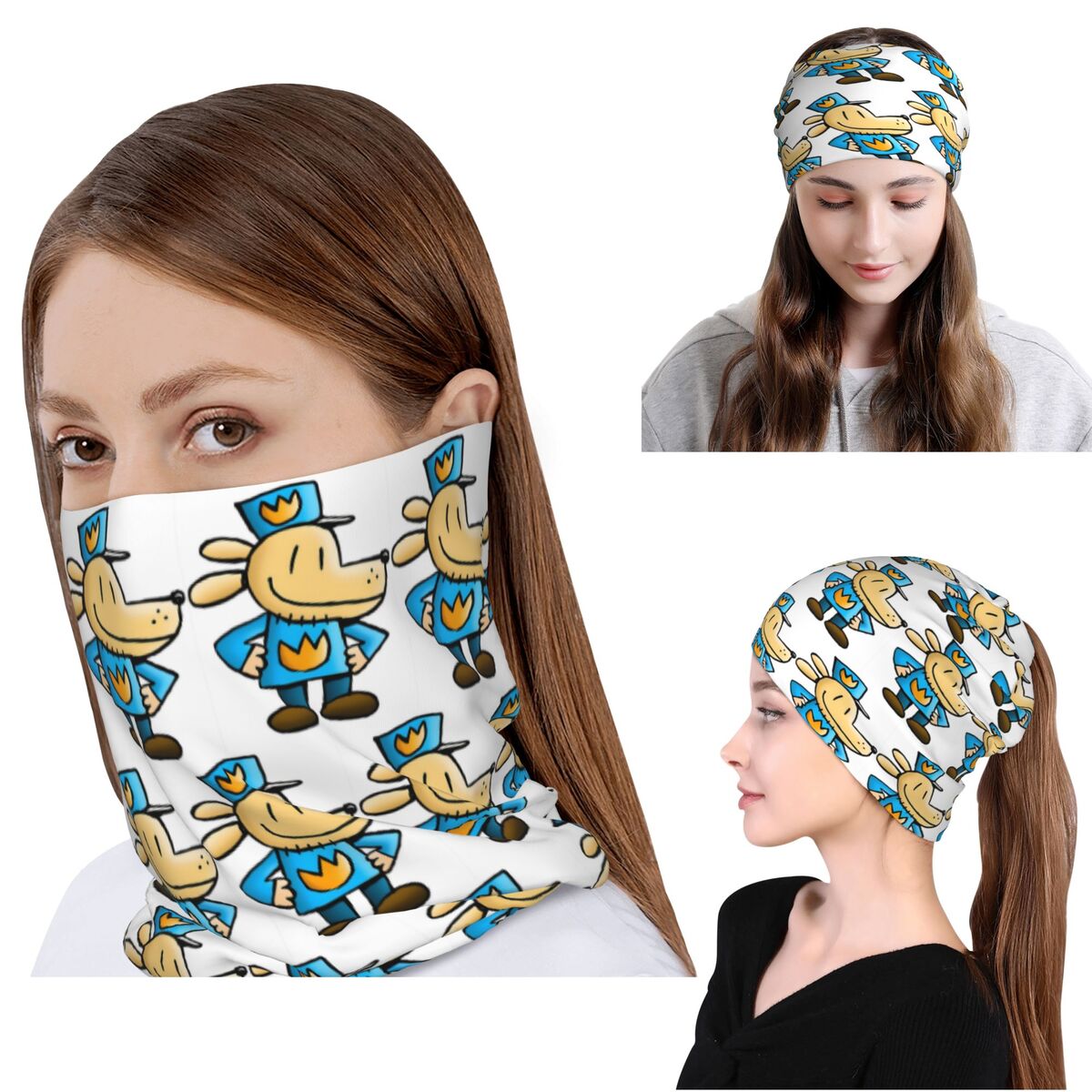 Komiks komediowy Dog Man, band – Knit Beanie Hat Warm recenzja i cena