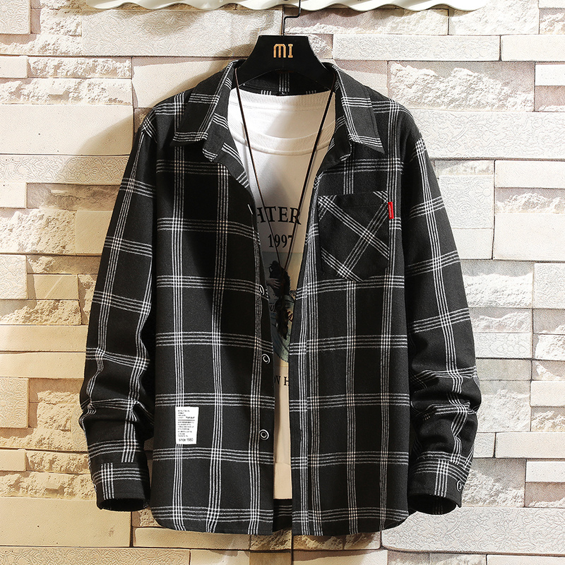 Letnia męska koszula w kratę z – Flannel Shirt Lined recenzja i cena