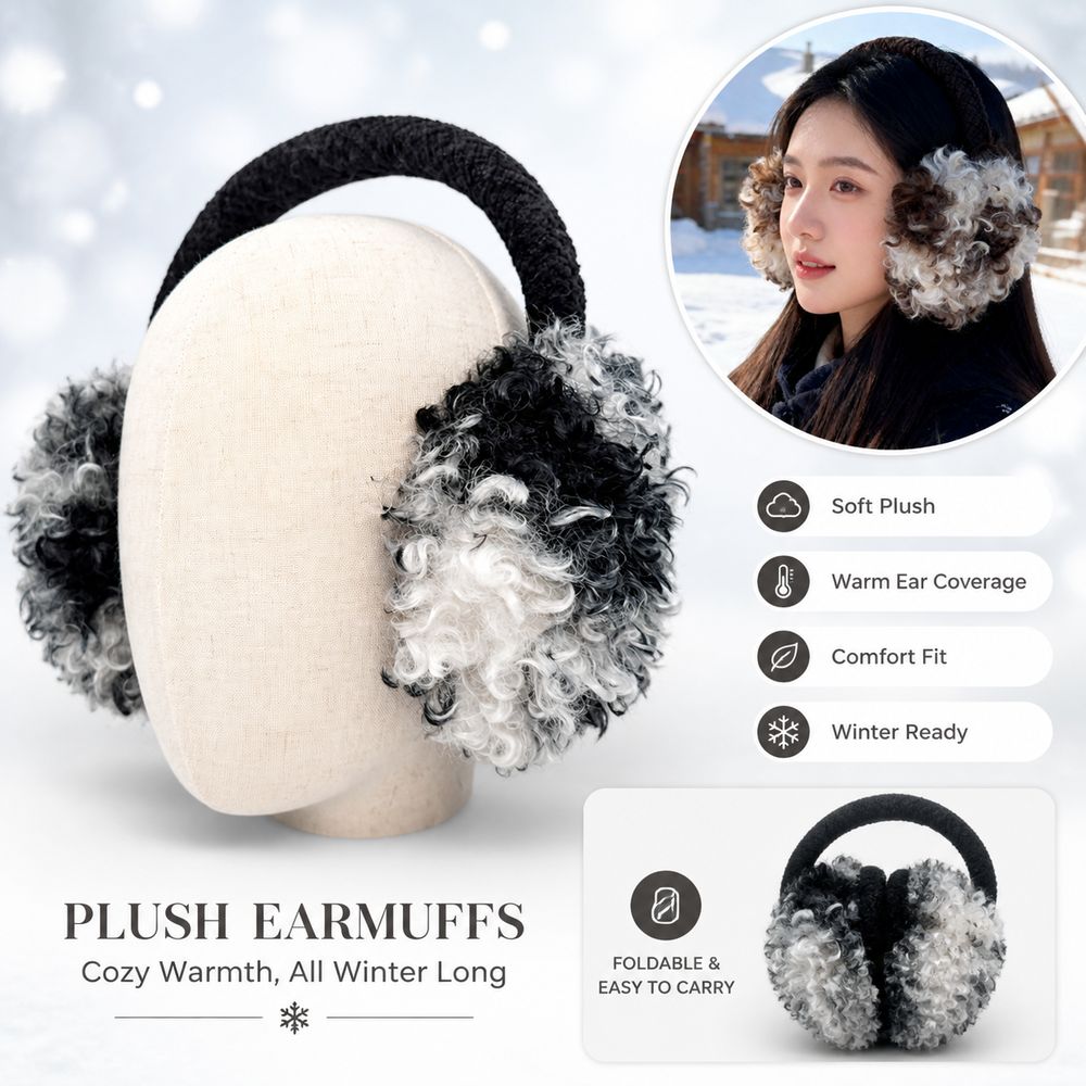 Nowe składane nauszniki z mięk – Earmuffs Foldable recenzja i cena